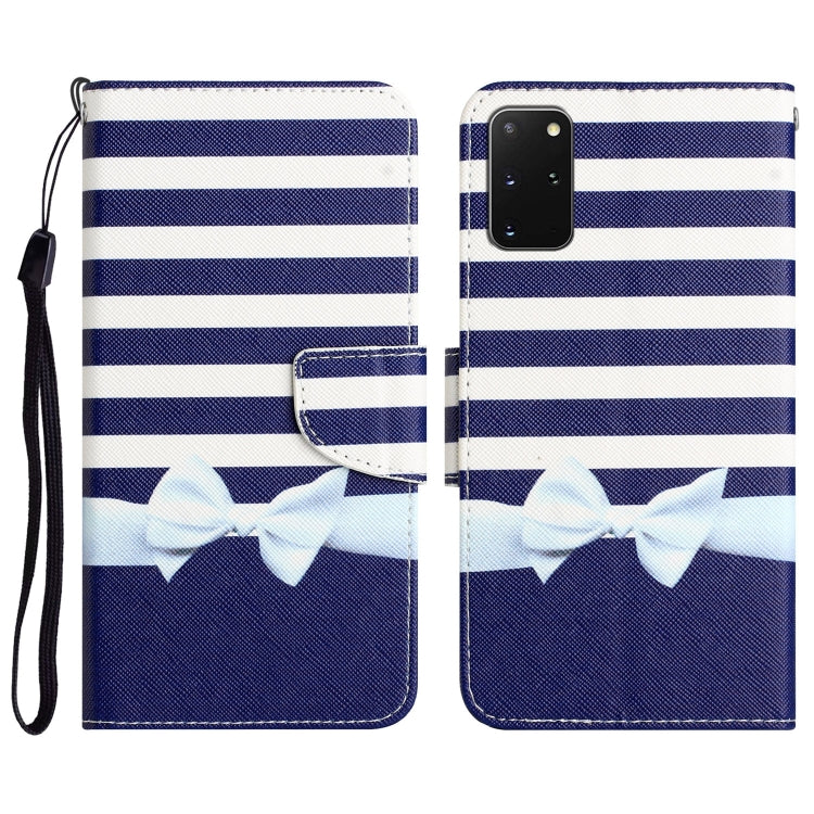 Colored Drawing Leather Phone Case, For Samsung Galaxy S20+