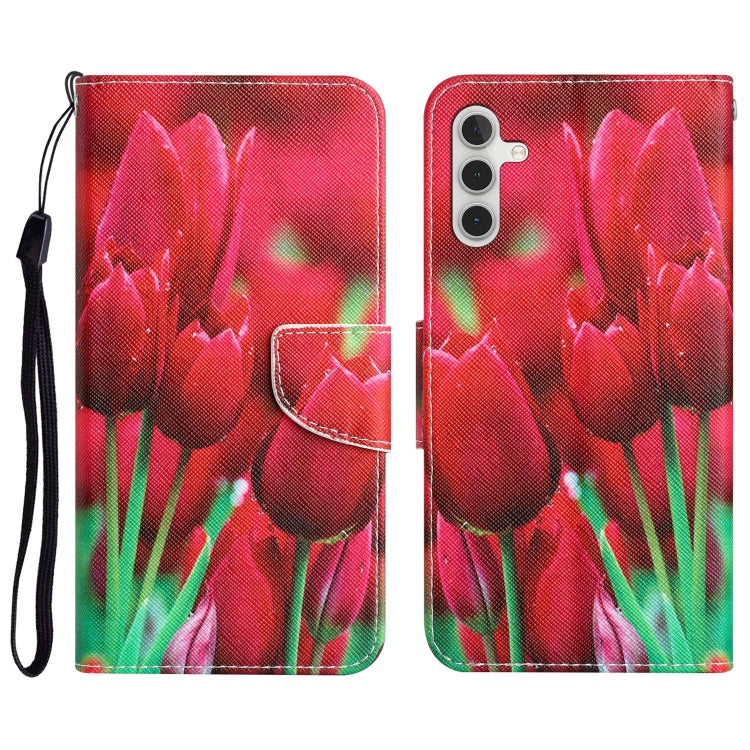 Colored Drawing Leather Phone Case, For Samsung Galaxy A13 5G