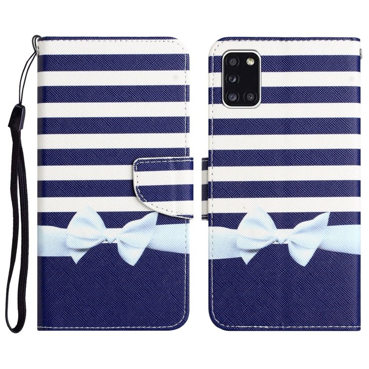 Colored Drawing Leather Phone Case, For Samsung Galaxy A31
