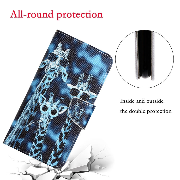 Colored Drawing Leather Phone Case, For Samsung Galaxy A42