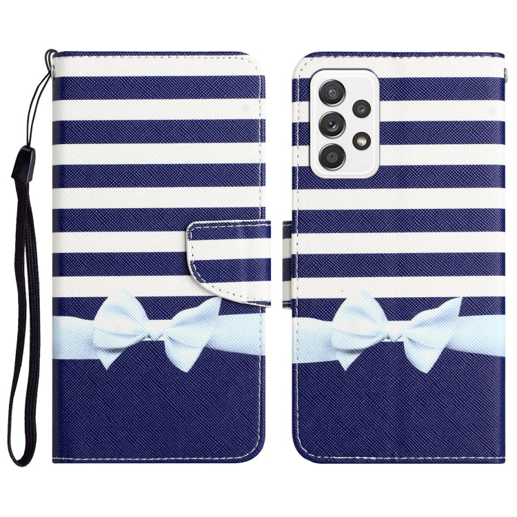 Colored Drawing Leather Phone Case, For Samsung Galaxy A72 5G / 4G