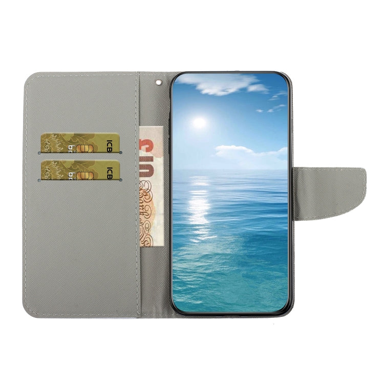 Colored Drawing Leather Phone Case, For Xiaomi Redmi Note 11 Pro Global