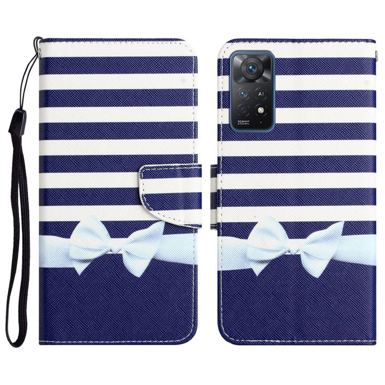 Colored Drawing Leather Phone Case, For Xiaomi Redmi Note 11 Pro Global