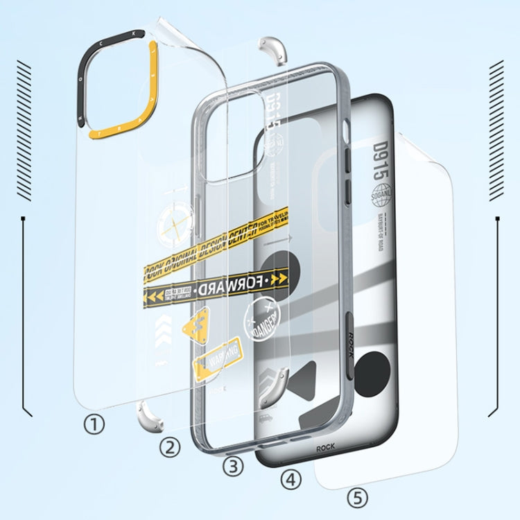 ROCK InShare Travel Series PC+TPU Phone Case, For iPhone 14, For iPhone 14 Plus, For iPhone 14 Pro Max