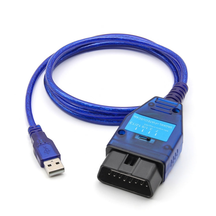 USB Cable KKL FT232RQ ABS Engine Gearbox EPS Car Auto Scanner Scan Tool for Fiat Ecuscan, KKL FT232RQ