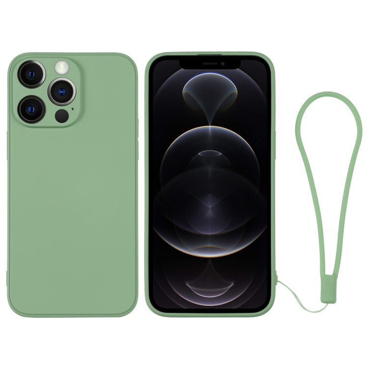 Silicone Phone Case with Wrist Strap, For iPhone 12 Pro, For iPhone 12 Pro Max