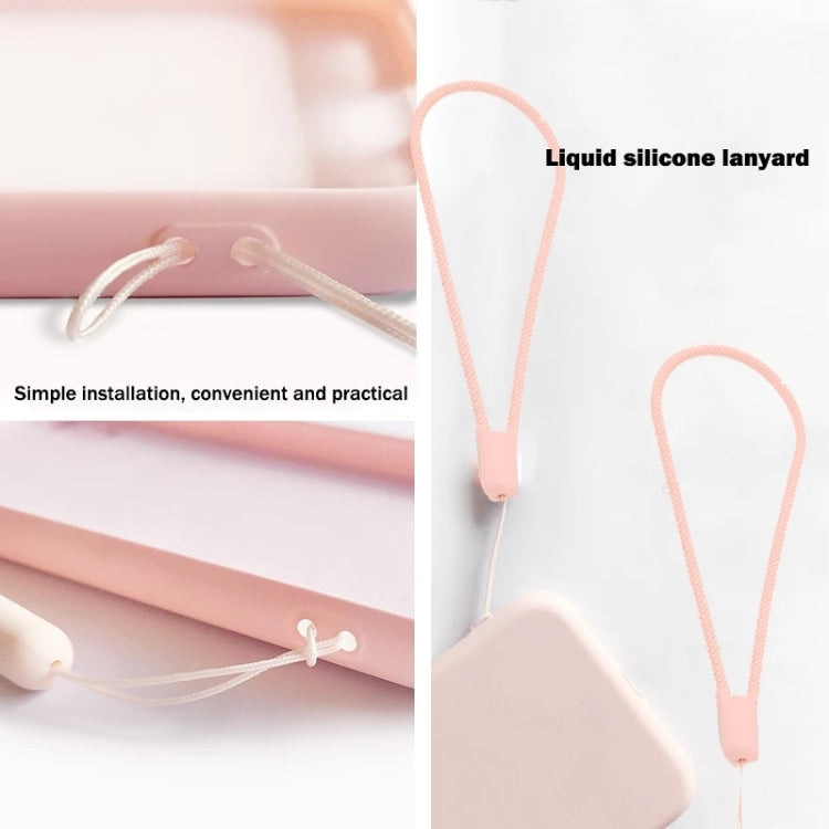 Silicone Phone Case with Wrist Strap, For iPhone 12 Pro, For iPhone 12 Pro Max