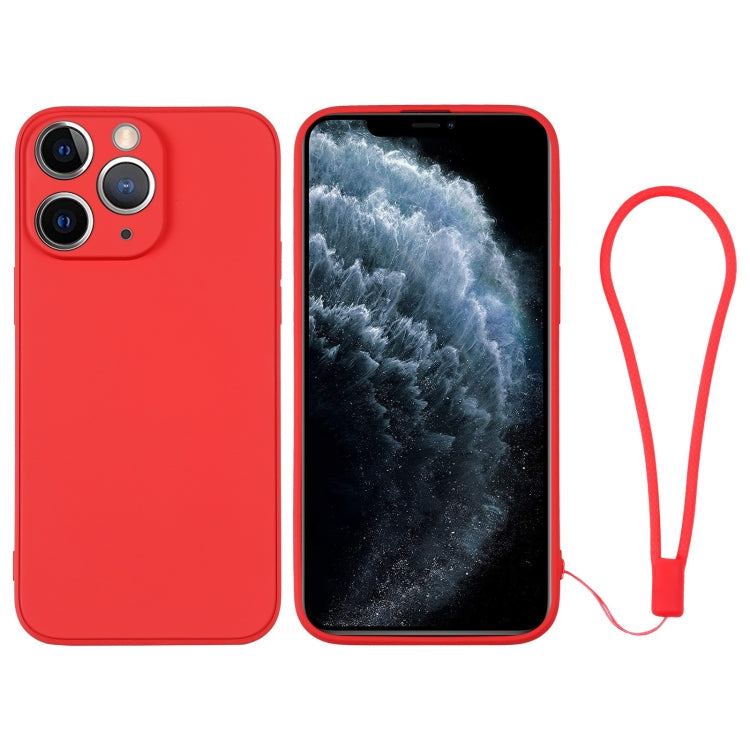 Silicone Phone Case with Wrist Strap, For iPhone 11, For iPhone 11 Pro
