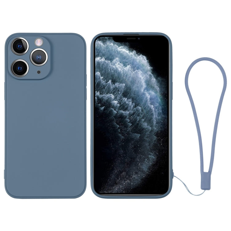 Silicone Phone Case with Wrist Strap, For iPhone 11 Pro Max