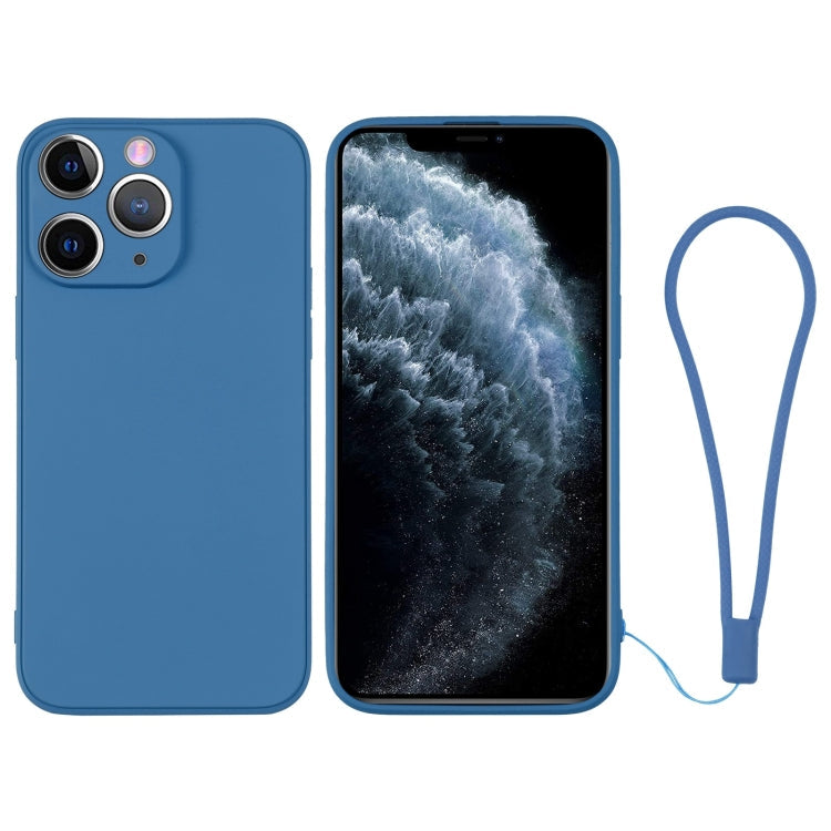 Silicone Phone Case with Wrist Strap, For iPhone 11 Pro Max