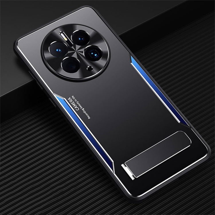 Blade Series TPU + Titanium Alloy with Holder Phone Case, For Huawei Mate 50 Pro