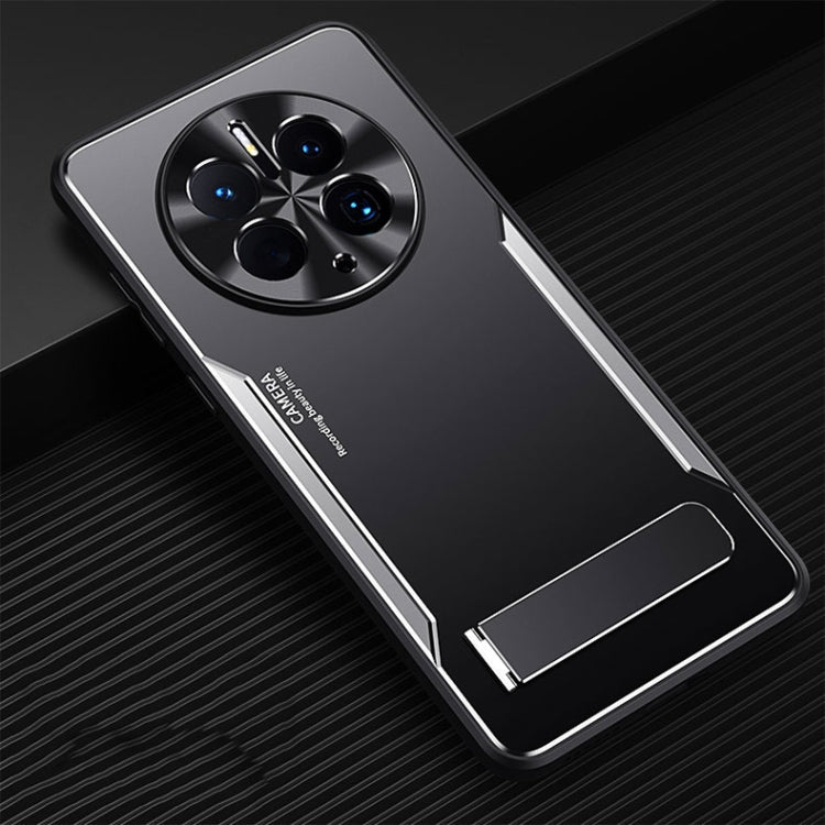 Blade Series TPU + Titanium Alloy with Holder Phone Case, For Huawei Mate 50 Pro