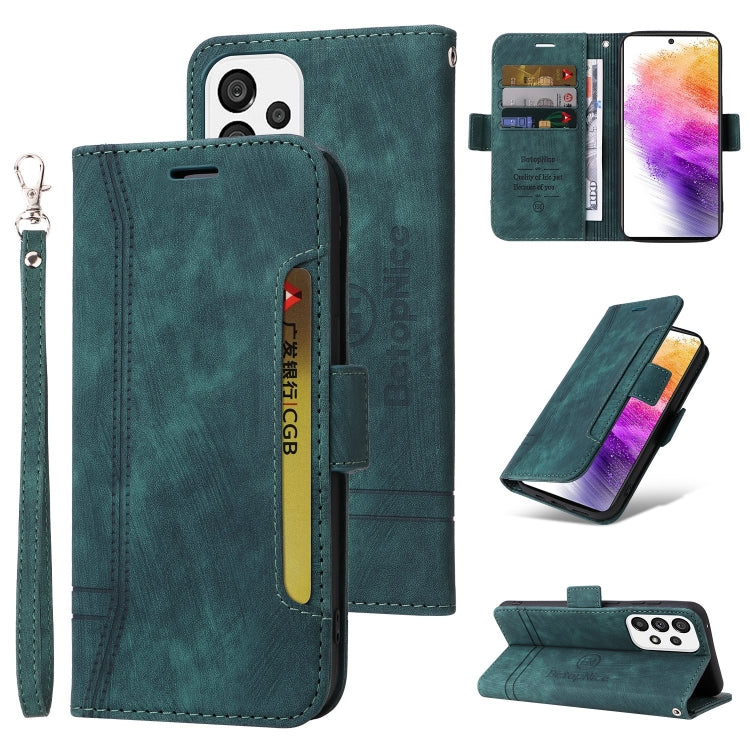 BETOPNICE Dual-side Buckle Leather Phone Case, For Samsung Galaxy A73 5G, For Samsung Galaxy M33 5G, For Samsung Galaxy M52 5G, For Samsung Galaxy M53 5G