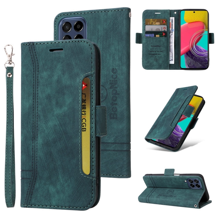 BETOPNICE Dual-side Buckle Leather Phone Case, For Samsung Galaxy A73 5G, For Samsung Galaxy M33 5G, For Samsung Galaxy M52 5G, For Samsung Galaxy M53 5G