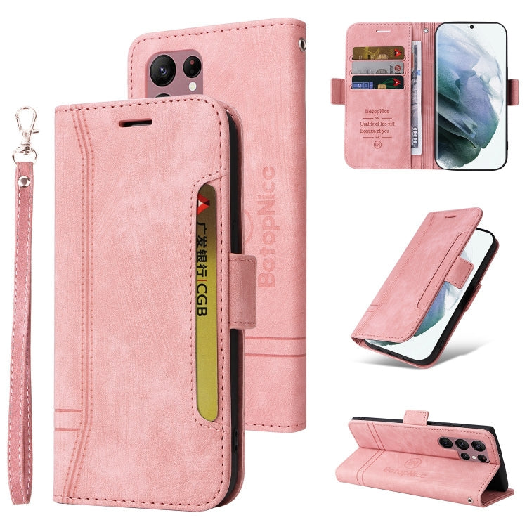 BETOPNICE Dual-side Buckle Leather Phone Case, For Samsung Galaxy S21 Ultra 5G, For Samsung Galaxy S22 5G, For Samsung Galaxy S22+ 5G, For Samsung Galaxy S22 Ultra 5G