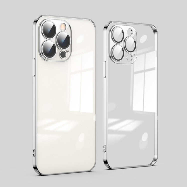 Dustproof Glass Lens Protection Electroplating Phone Case, For iPhone 13 Pro Max, For iPhone 12