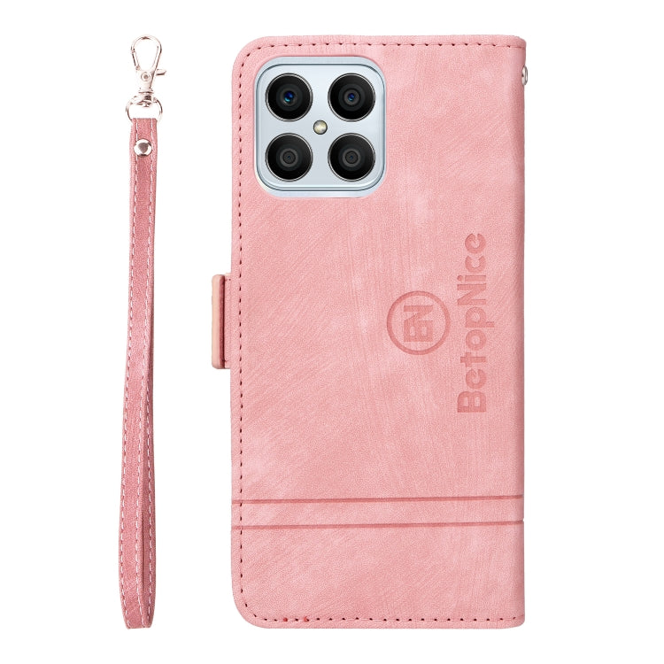 BETOPNICE Dual-side Buckle Leather Phone Case, For Huawei nova 8i, For Motorola Moto G52 / G82, For Honor X8, For Honor X7