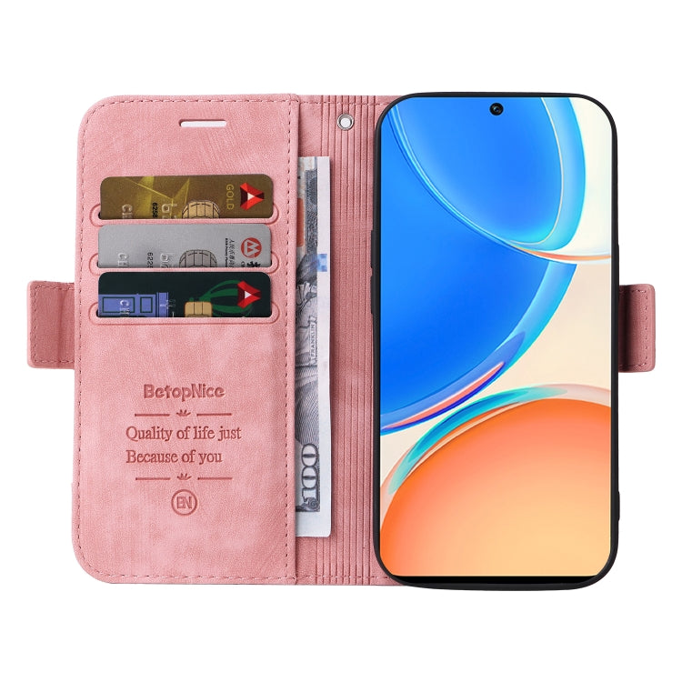 BETOPNICE Dual-side Buckle Leather Phone Case, For Huawei nova 8i, For Motorola Moto G52 / G82, For Honor X8, For Honor X7
