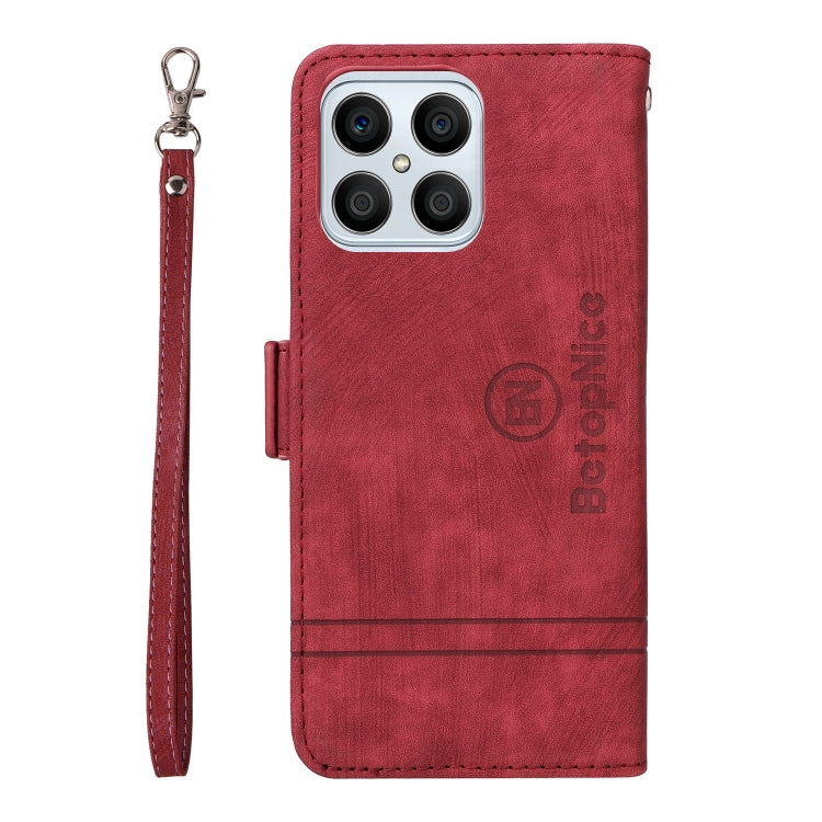 BETOPNICE Dual-side Buckle Leather Phone Case, For Huawei nova 8i, For Motorola Moto G52 / G82, For Honor X8, For Honor X7