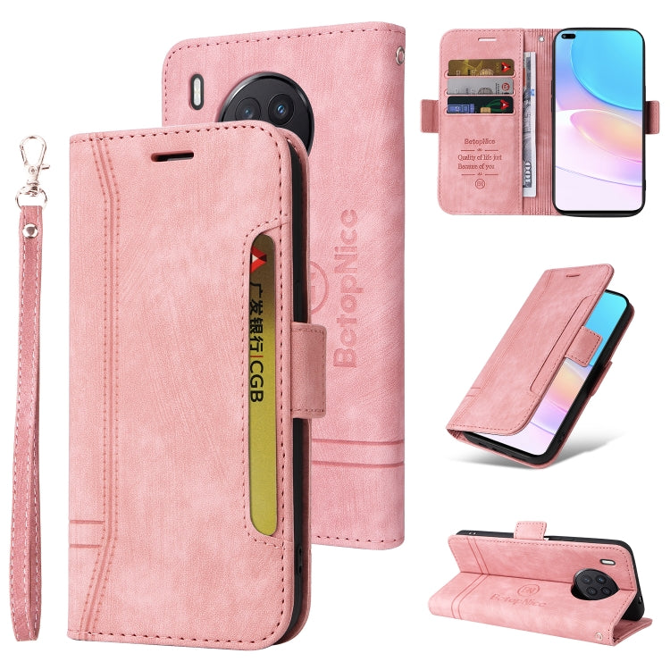 BETOPNICE Dual-side Buckle Leather Phone Case, For Huawei nova 8i, For Motorola Moto G52 / G82, For Honor X8, For Honor X7