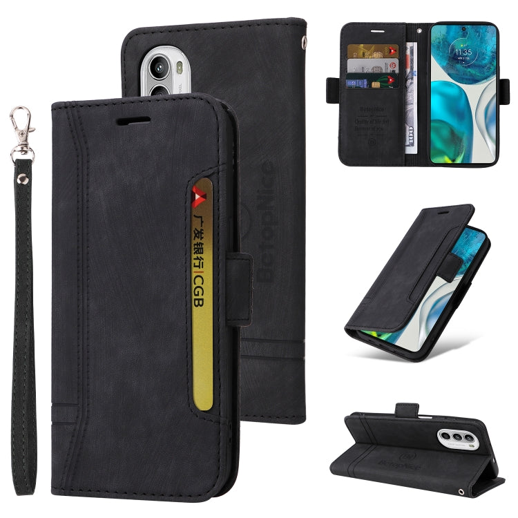 BETOPNICE Dual-side Buckle Leather Phone Case, For Huawei nova 8i, For Motorola Moto G52 / G82, For Honor X8, For Honor X7