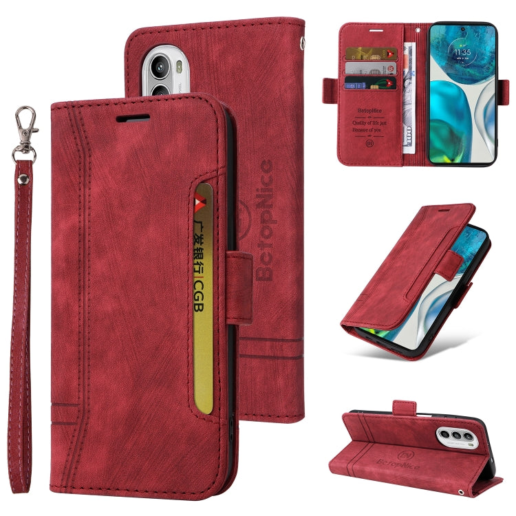 BETOPNICE Dual-side Buckle Leather Phone Case, For Huawei nova 8i, For Motorola Moto G52 / G82, For Honor X8, For Honor X7