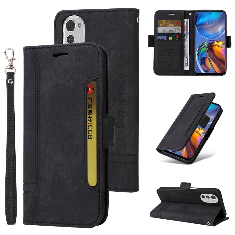 BETOPNICE Dual-side Buckle Leather Phone Case, For Huawei nova 8i, For Motorola Moto G52 / G82, For Honor X8, For Honor X7