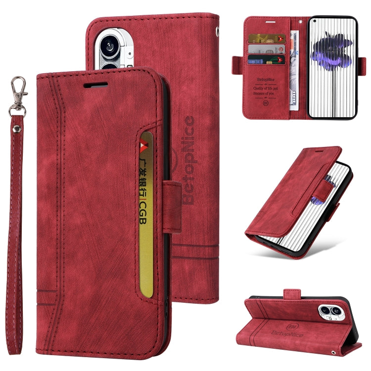 BETOPNICE Dual-side Buckle Leather Phone Case, For Huawei nova 9, For Nothing Phone 1, For Nokia G21
