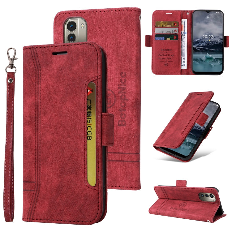 BETOPNICE Dual-side Buckle Leather Phone Case, For Huawei nova 9, For Nothing Phone 1, For Nokia G21