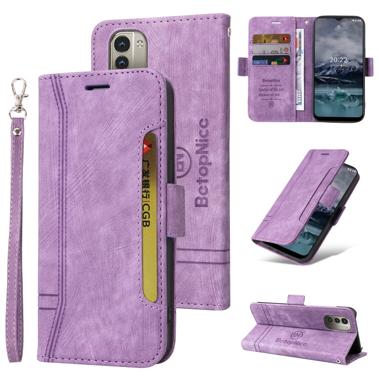 BETOPNICE Dual-side Buckle Leather Phone Case, For Huawei nova 9, For Nothing Phone 1, For Nokia G21