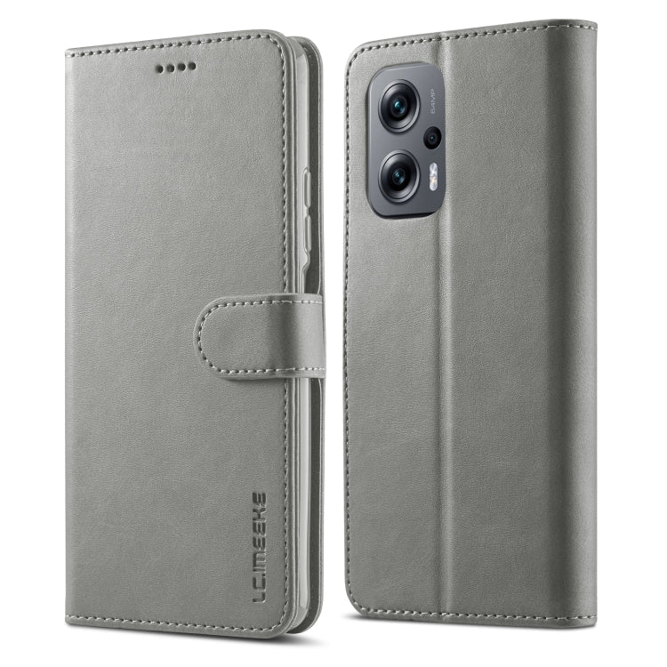 LC.IMEEKE Calf Texture Leather Phone Case, For Xiaomi Redmi 10 5G, For Xiaomi Poco M5, For Xiaomi Poco M4 5G, For Xiaomi Redmi Note 11E 5G