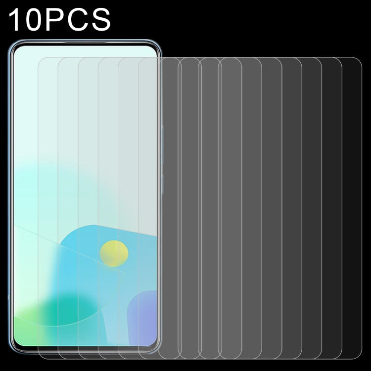 10pcs 0.26mm 9H 2.5D Tempered Glass Film, For TECNO Pova Neo 2 (10 PCS), For ZTE Axon 30S (10 PCS), For Xiaomi Civi 2 / 12 Lite NE / 13 Lite / Civi 3 (10 PCS), For Ulefone Note 14 (10 PCS)