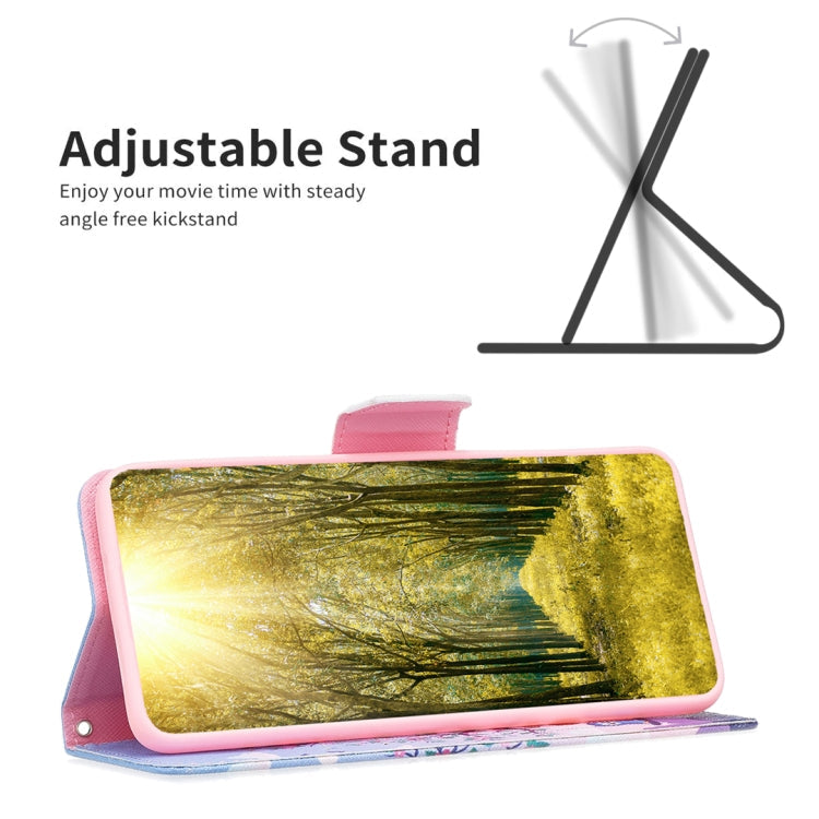 Colored Drawing Pattern Flip Leather Phone Case, For Samsung Galaxy A23e 5G
