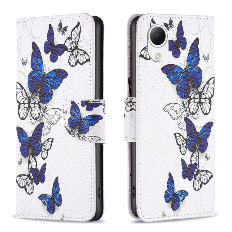 Colored Drawing Pattern Flip Leather Phone Case, For Samsung Galaxy A23e 5G