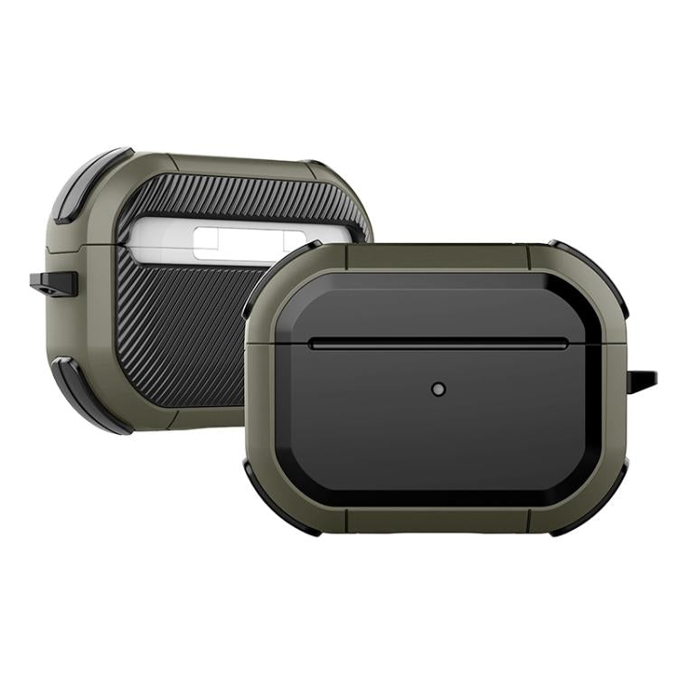 Wireless Earphones Shockproof Thunder Mecha TPU Protective Case, For AirPods Pro 2
