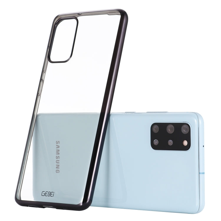 GEBEI Plating TPU Shockproof Protective Case, For Galaxy S20, For Galaxy S20+, For Galaxy S20 Ultra