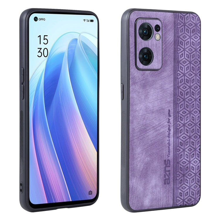 AZNS 3D Embossed Skin Feel Phone Case, For OPPO Reno7 Pro 5G, For OPPO Reno7 SE 5G, For OPPO K10 5G, For OPPO A57 5G / A77 5G / Realme Q5i / V23