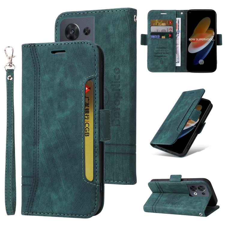 BETOPNICE Dual-side Buckle Leather Phone Case, For OPPO Reno8 5G Global, For Realme 9i 5G, For Realme 8i, For vivo Y77 5G Global