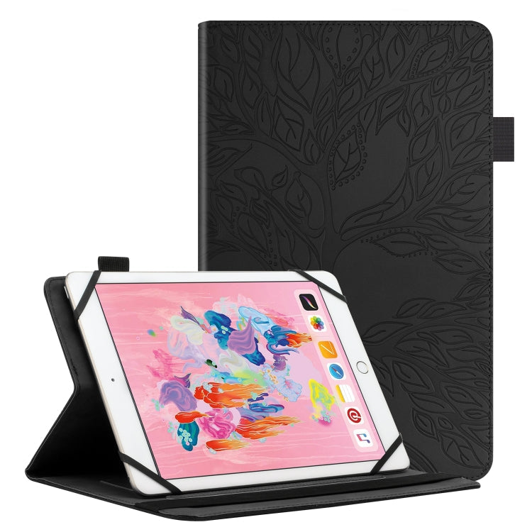 Life Tree Pattern Flip Universal Leather Tablet Case, For 8 inch, For 10 inch