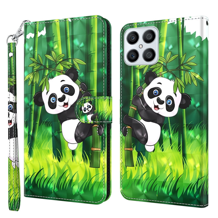 3D Painting Pattern TPU + PU Phone Case, For Honor X8 4G, For Samsung Galaxy A23E