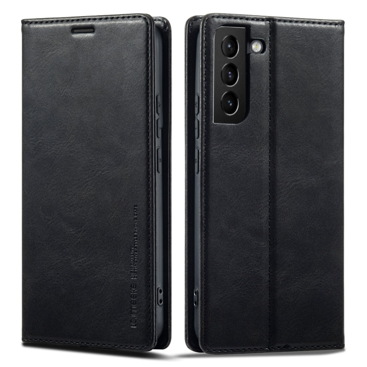 LC.IMEEKE RFID Anti-theft Leather Phone Case, For iPhone SE 2022 / SE 2020 / 8 / 7, For iPhone XS Max, For iPhone XS / X, For iPhone XR, For iPhone 8 Plus / 7 Plus, For Samsung Galaxy S21 5G