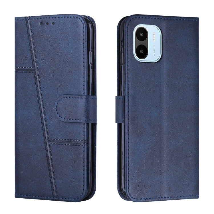 Stitching Calf Texture Buckle Leather Phone Case, For vivo Y35 4G/Y22s/Y22, For Xiaomi Redmi A1, For Xiaomi 12T/12T Pro/Redmi K50 Ultra
