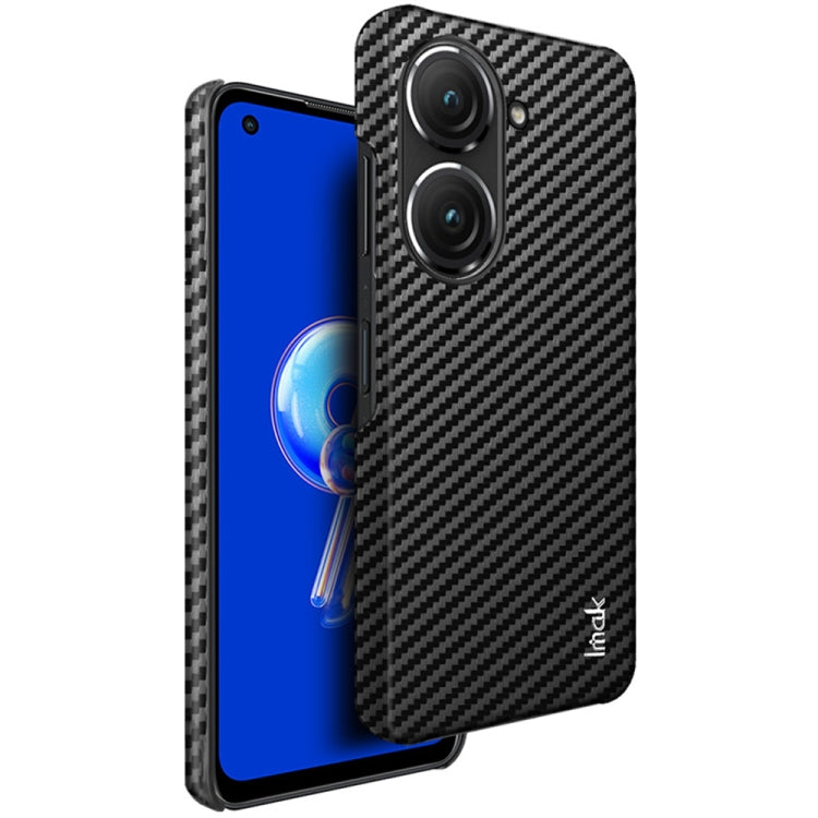 IMAK Ruiyi Series Carbon Fiber PU + PC Phone Case, For iPhone 14 Plus, For iPhone 14 Pro Max, For iPhone 14 Pro, For iPhone 14, For Asus ZenFone 9 5G, For Motorola Moto Razr 2022, For Sony Xperia 5 IV