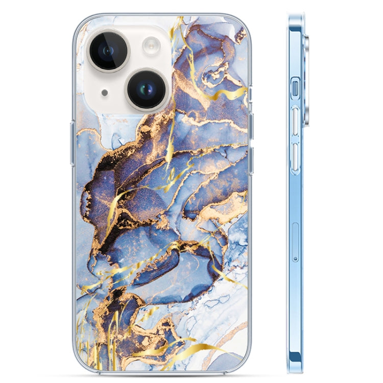 Coloured Glaze Marble Phone Case, For iPhone 14, For iPhone 14 Plus, For iPhone 14 Pro