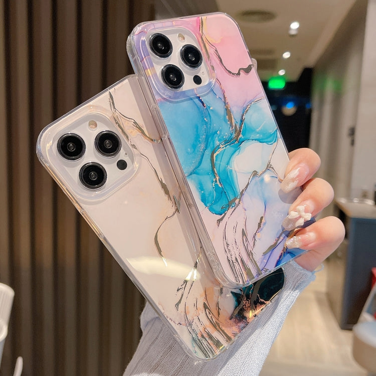 Coloured Glaze Marble Phone Case, For iPhone 13 Pro Max, For iPhone 12, For iPhone 12 Pro