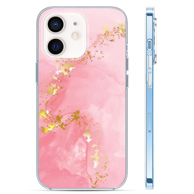 Coloured Glaze Marble Phone Case, For iPhone 13 Pro Max, For iPhone 12, For iPhone 12 Pro