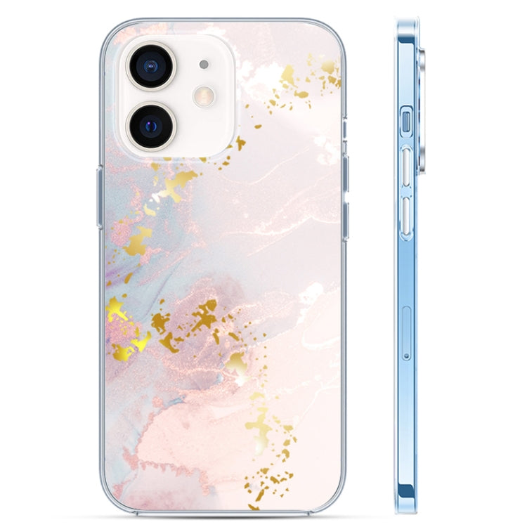 Coloured Glaze Marble Phone Case, For iPhone 13 Pro Max, For iPhone 12, For iPhone 12 Pro