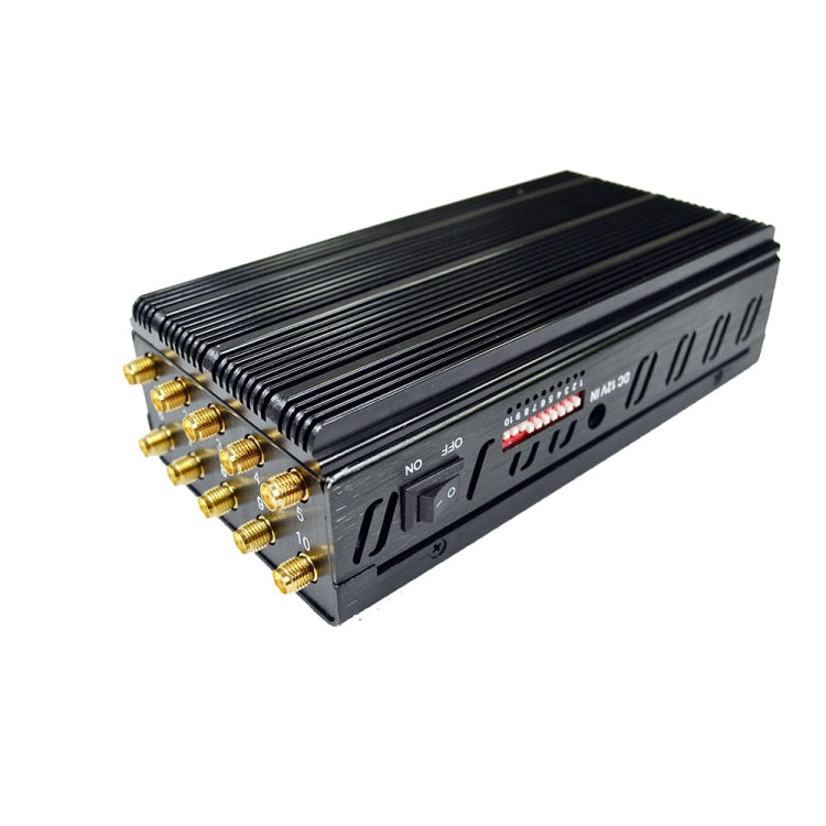 JAX-121A-10B 2G/3G/4G/WIFI/GPS/LOJACK 10 Antennas Mobile Signal Jammer. [THIS ITEM WILL NOT SHIPPED TO USA]