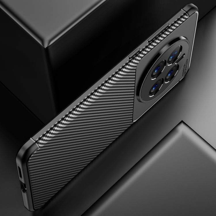 Carbon Fiber Texture Fine Hole TPU Phone Case, For Huawei Mate 50 Fine Hole