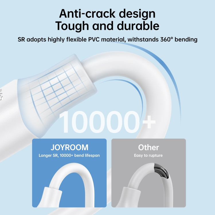 JOYROOM S-UM018A9 2.4A USB to Micro USB Fast Charging Data Cable, 1m